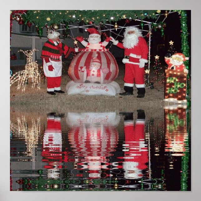 Santa och Claus Poster (Framsidan)