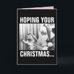SANTA OCH GRÅTA BARN CHRISTMAS CARDS KORT<br><div class="desc">SANTA OCH GRÅTA BARN VINTAGE CHRISTMAS-KORT</div>