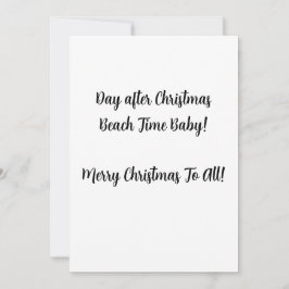 Santa och hans Ray-Bans - Marry jul! Inbjudningar