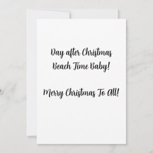 Santa och hans Ray-Bans - Marry jul! Inbjudningar