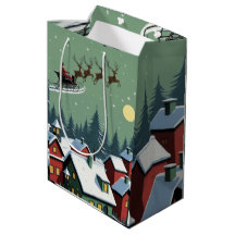 Santa och Hans Sleigh