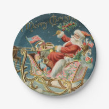 Santa och hans Sleigh Small