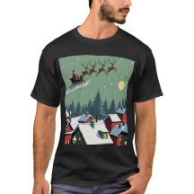 Santa och Hans Sleigh