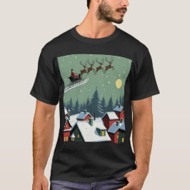 Santa och Hans Sleigh T Shirt