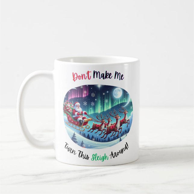 Santa och kaffemugg (Vänster)