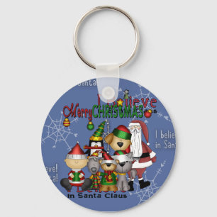 Santa och ligan nyckelring