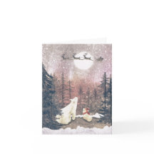 Santa och Polarna Bears