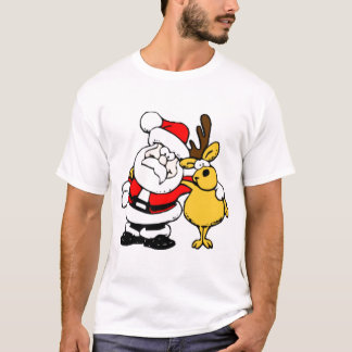 Santa och renT-tröja T-shirt