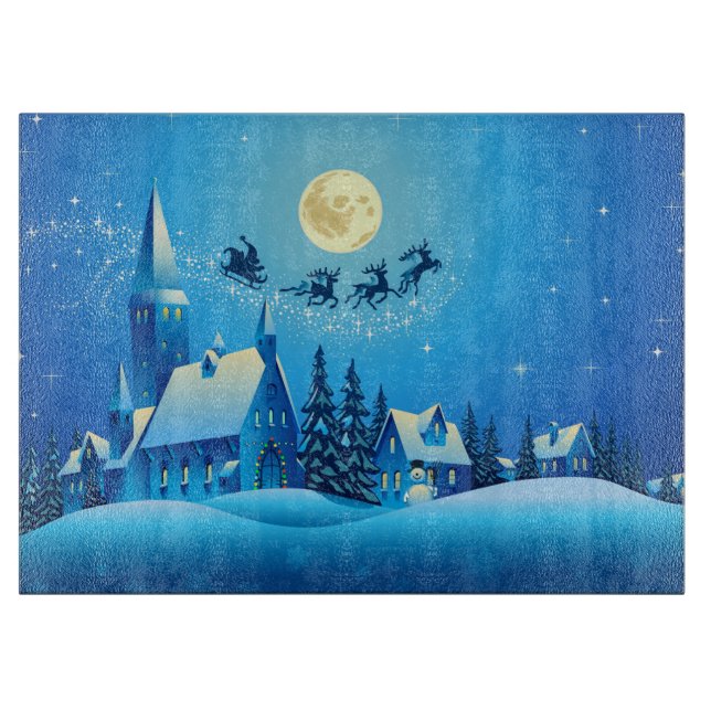 Santa och Sleigh (Framsidan)