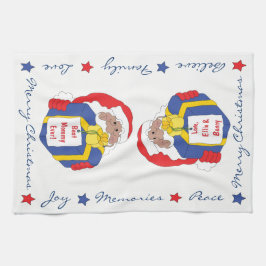 Santa of Färg Says Kökshandduk