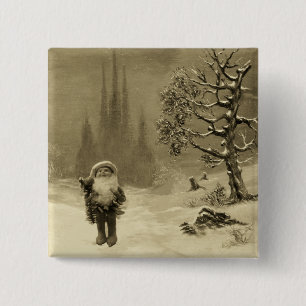 SANTA OF THE GNOMES (GNOMES) - Jul Sepia Brown Knapp