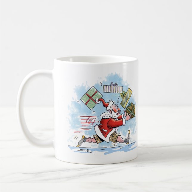 Santa Oförberedd mugg (Vänster)