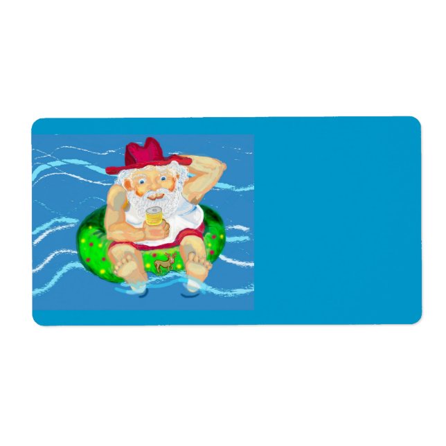 Santa on helgdagars fraktsedel (Framsidan)