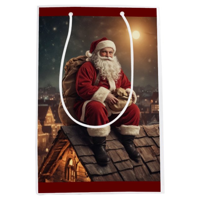 Santa on Rooftop (Framsidan)