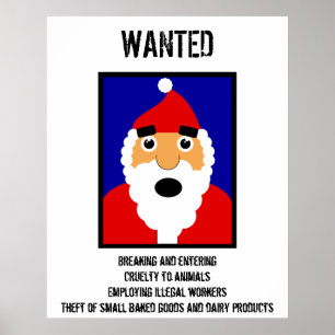 Santa önskade poster