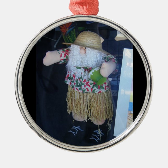 SANTA ORNAMENT ’HULA SKIRT’ (Framsidan)