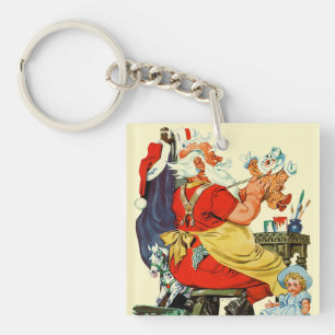 Santa på arbete