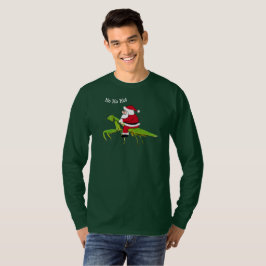 Santa på bönsyrsajulT-tröja T Shirt