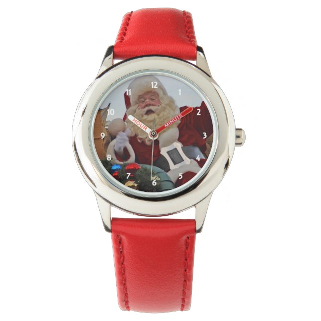 Santa på Parad Watch Armbandsur (Framsida)