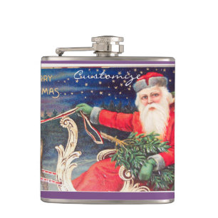 Santa på sleighThunder_Cove vintage Fickplunta