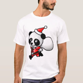 Santa Panda T Shirt