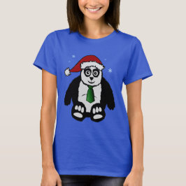 Santa Pandaskjorta Tee Shirt