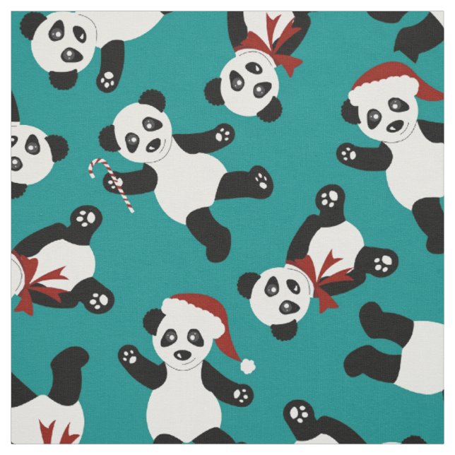 Santa Pandastyg Tyg (Provkarta)