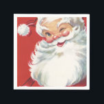 Santa Pappersservett<br><div class="desc">vintage Santa</div>