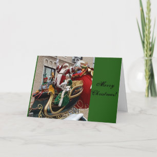 Santa paradjulkort helgkort