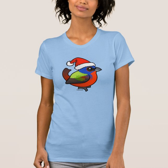 Santa Pasent Bunting T-shirt (Framsida)