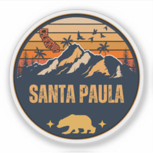 Santa Paula, Kalifornien Klistermärken