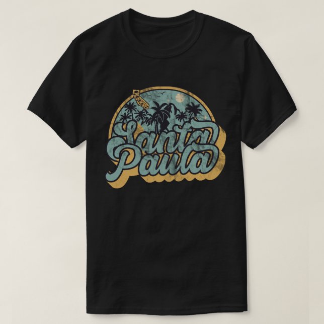 Santa Paula, Kalifornien T-Shirt (Design framsida)