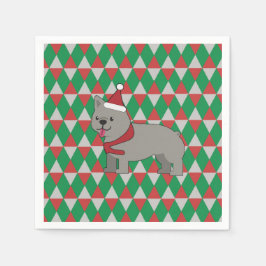 Santa Paws-helgen Pappersservett