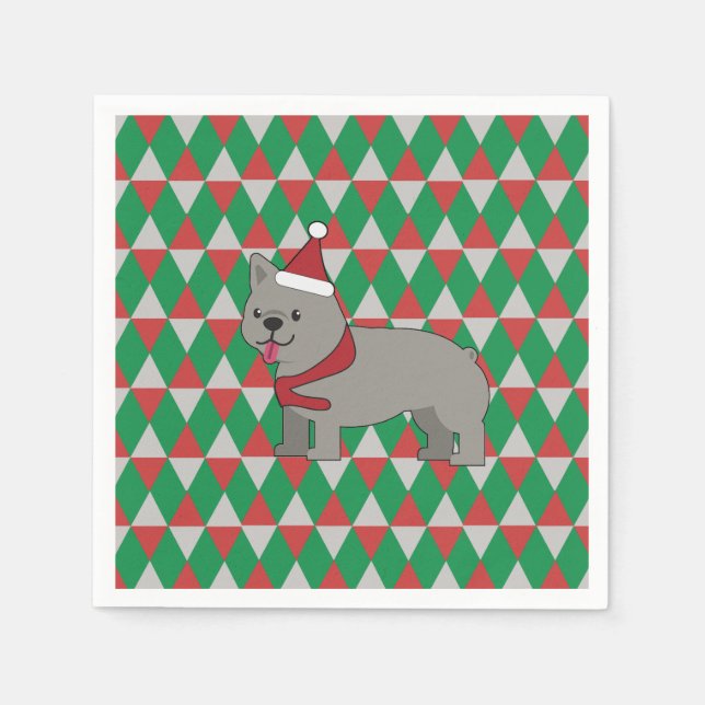 Santa Paws-helgen Pappersservett (Framsidan)