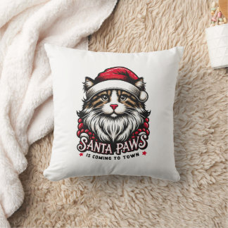Santa Paws Is Coming To Town Kudde