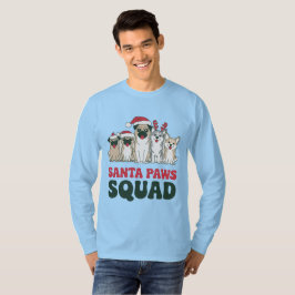 Santa Paws Squad T-shirt