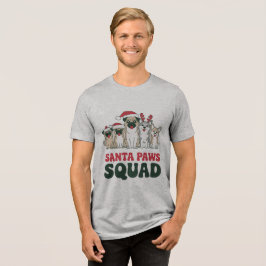 Santa Paws Squad T-shirt