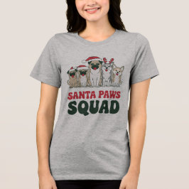 Santa Paws Squad T-shirt