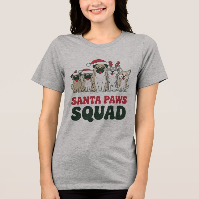 Santa Paws Squad Tee (Framsida)