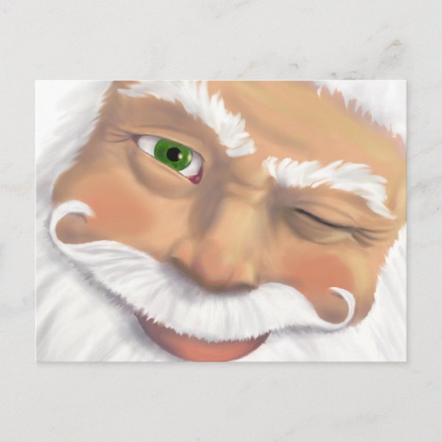 Santa - PCH Helg Vykort (Framsida)