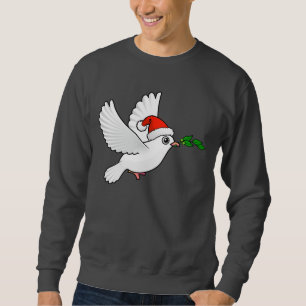 Santa Peace Dove Sweatshirt