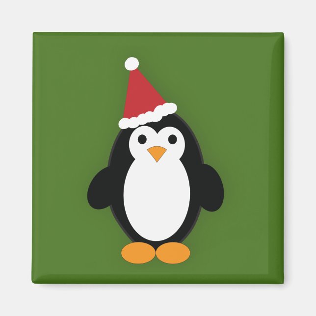 Santa Penguin Magnet (Framsidan)