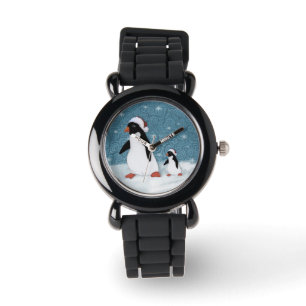 Santa Penguins Watch Armbandsur
