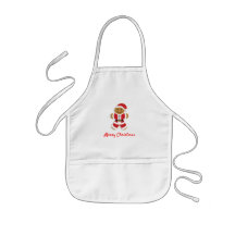 Santa Pepparkaksgubbe | Barn Apron