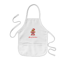 Santa Pepparkaksgubbe | Barn Apron Barnförkläde
