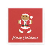 Santa Pepparkaksgubbe | PAPPERSSERVETT