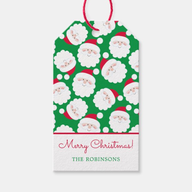 Santa Personlig Presentetikett (Framsidan)
