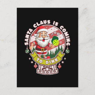 Santa Pickleball Jul, Rolig Tomte Tilläggskort