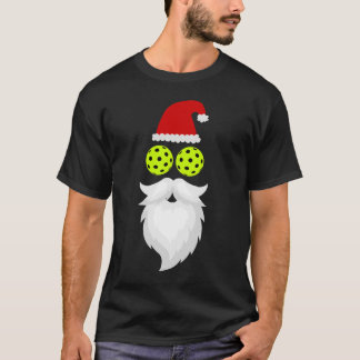 Santa Pickleball - julbollen T-Shirt