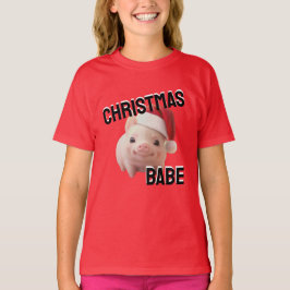 Santa Piggy Shirt T
